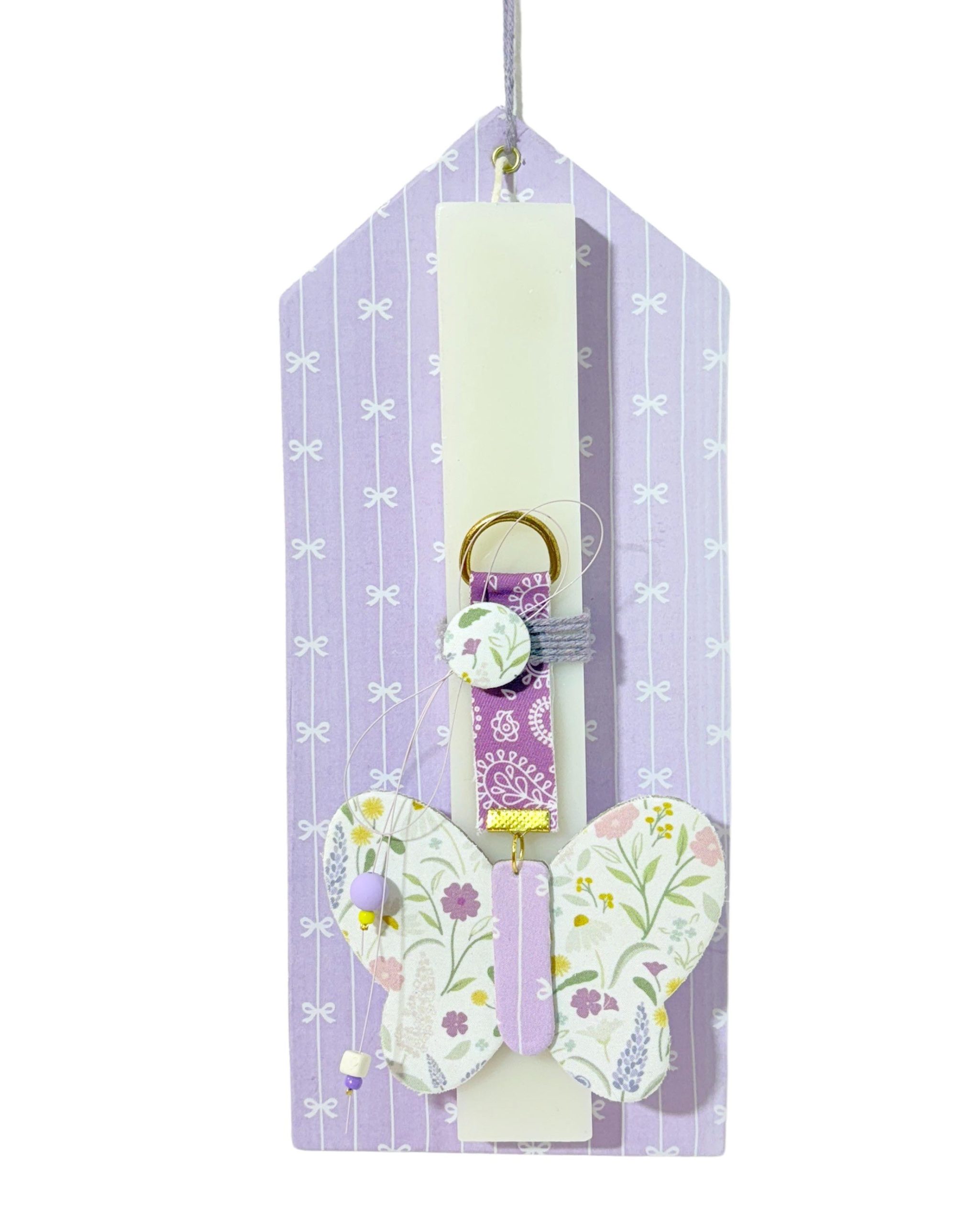 λαμπάδα πεταλούδα